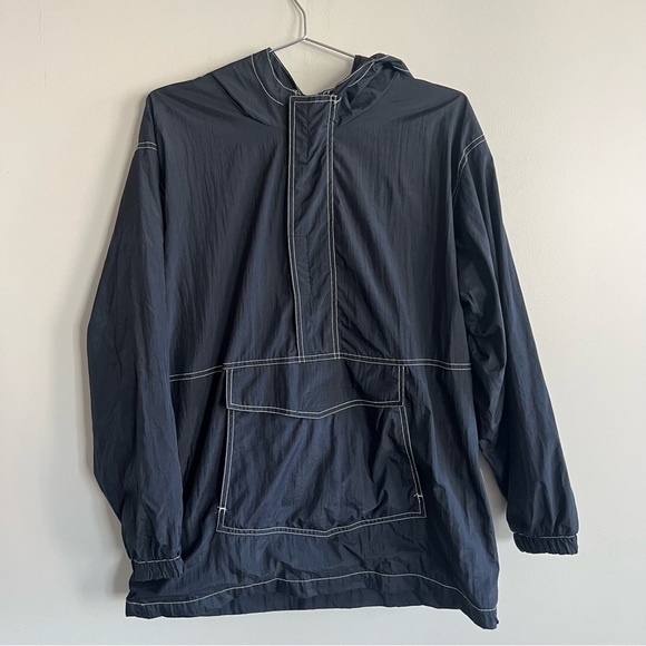 Vintage 1990s Northern Spirit by Hudson Bay Company Black Wind Breaker - Picture 2 of 11